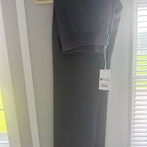 Figs Charcoal Basic Pants NWT